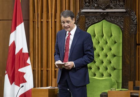 Who is Anthony Rota, the Speaker of the House of Commons who is stepping down?